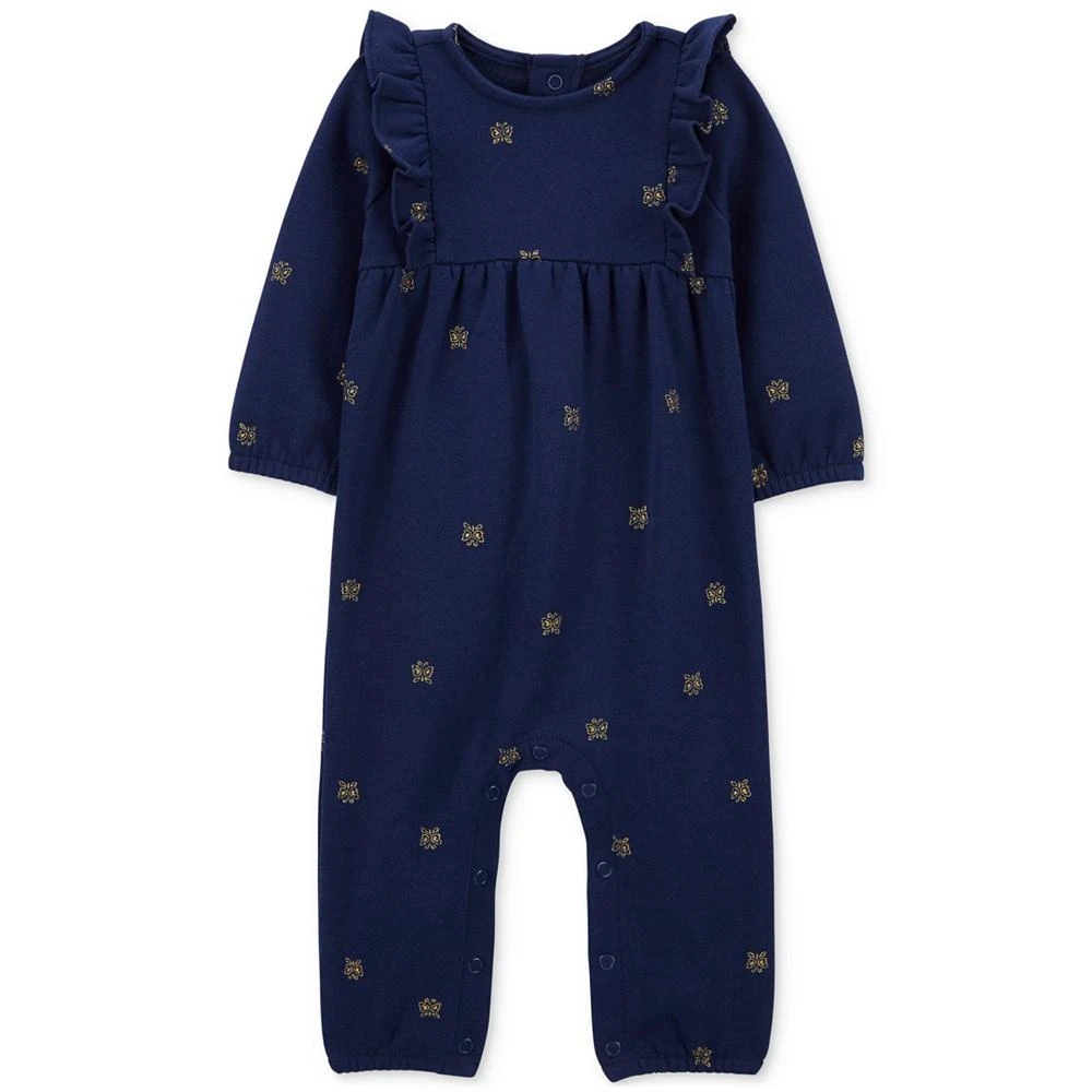 商品Carter's|Baby Girls Butterfly-Print Jumpsuit,价格¥89,第1张图片