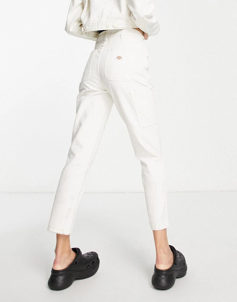 商品DICKIES|Dickies Duck Canvas Carpenter pant in white,价格¥366,第3张图片详细描述