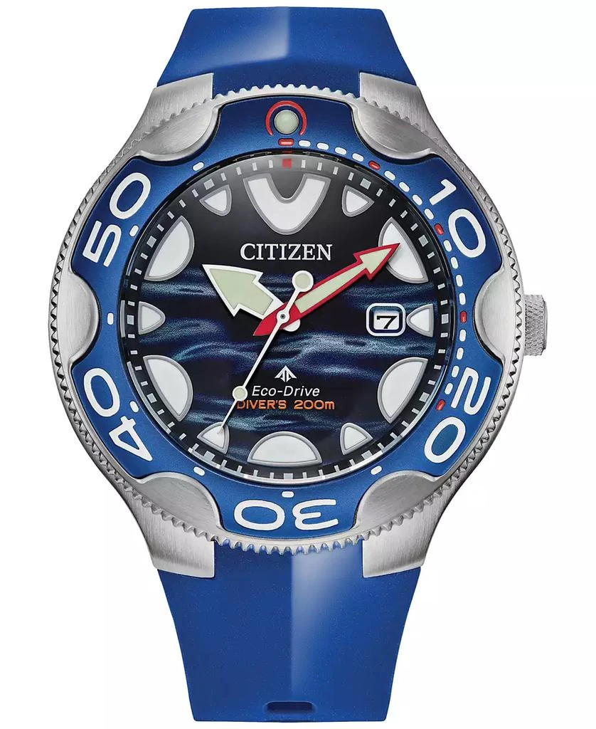 商品Citizen|Eco-Drive Men's Promaster Orca Light Blue Strap Watch 46mm,价格¥3134,第1张图片