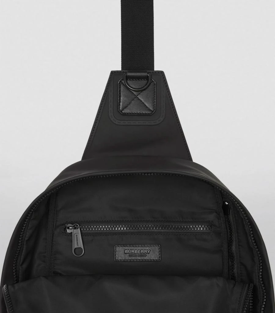 商品Burberry|Coated Canvas Horseferry Print Backpack,价格¥8218,第3张图片详细描述