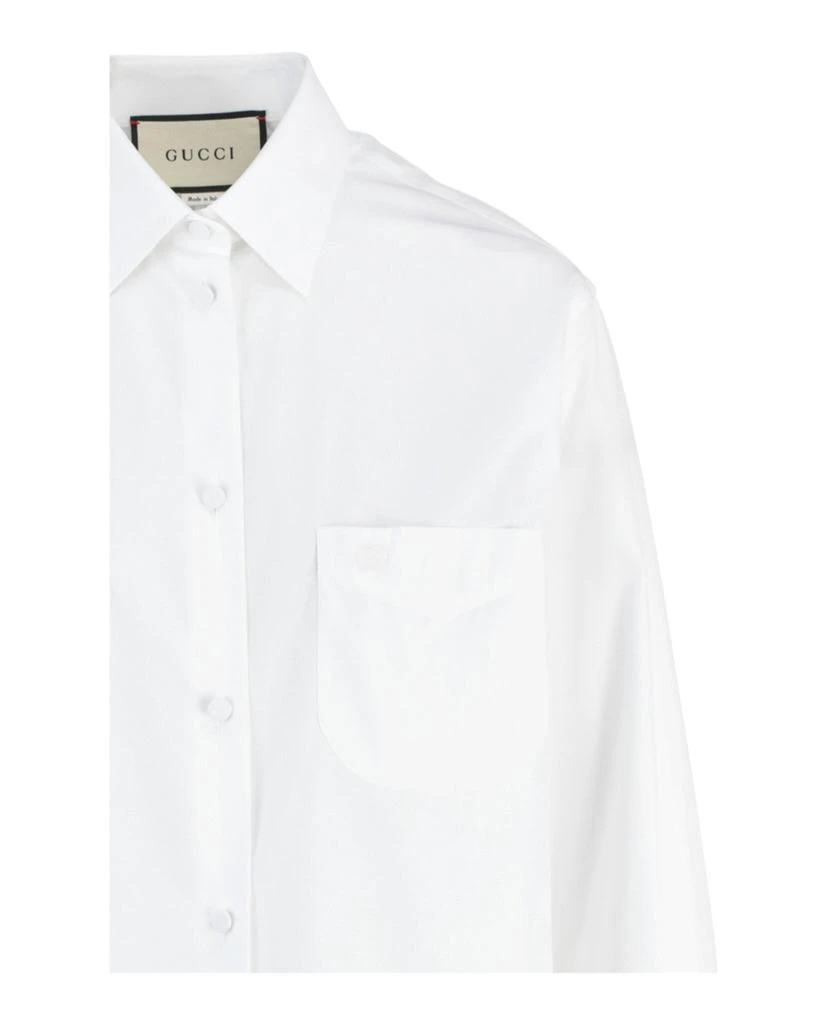 商品Gucci|Woven Button-Down Shirt,价格¥1715,第3张图片详细描述