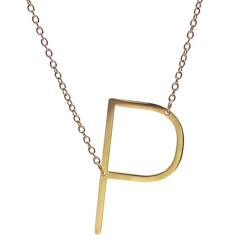 商品Savvy Cie Jewels|1" 18K Gold Plated Necklace,价格¥148,第5张图片详细描述