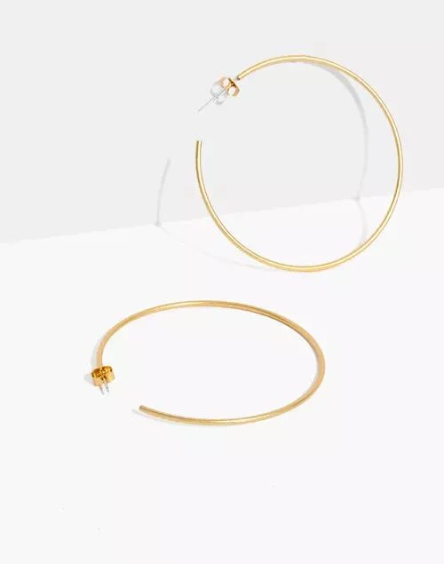 商品Madewell|Oversized Hoop Earrings,价格¥189,第1张图片