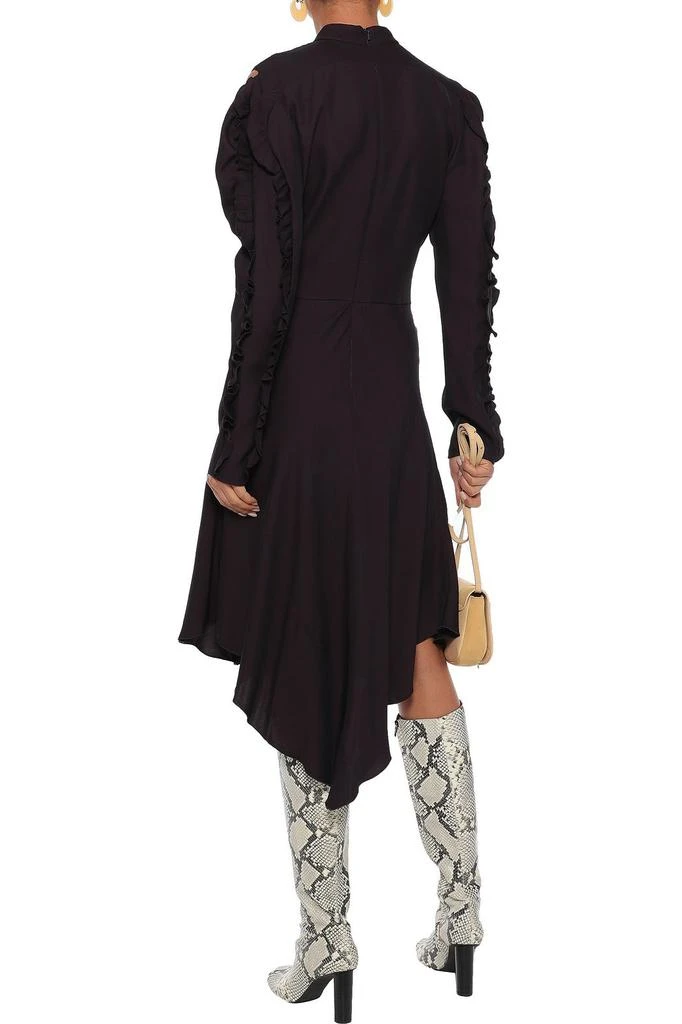 商品Chloé|Cutout ring-embellished silk-blend crepe dress,价格¥4454,第3张图片详细描述