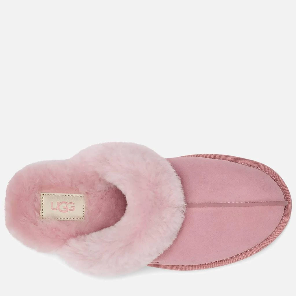 商品UGG|UGG WOMEN'S SCUFFETTE II SUEDE/SHEEPSKIN SLIPPERS - SHELL,价格¥422,第2张图片详细描述