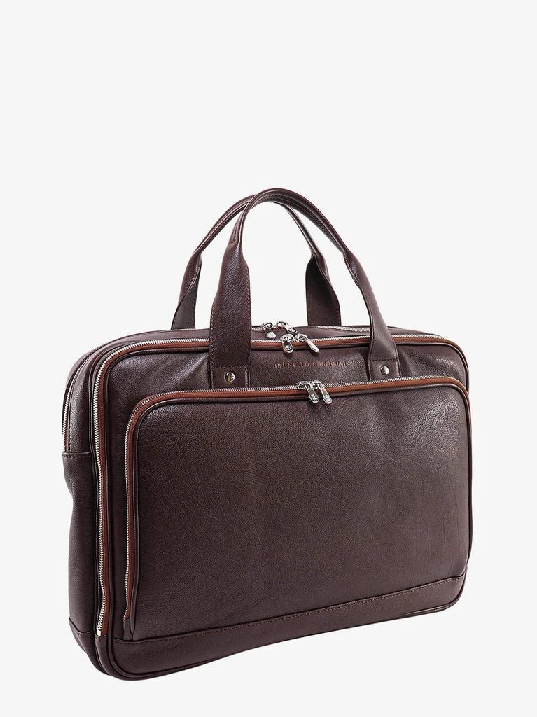 商品Brunello Cucinelli|BRUNELLO CUCINELLI Leather BRIEFCASES,价格¥33011,第3张图片详细描述