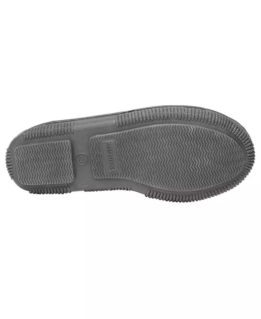 商品Minnetonka|Toddler Boys Pile Lined Hardsole Moccasin Slippers,价格¥299,第5张图片详细描述