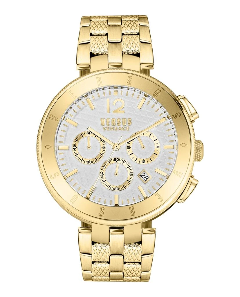 商品Versus Versace|Logo Gent Chrono Bracelet Watch,价格¥984,第1张图片