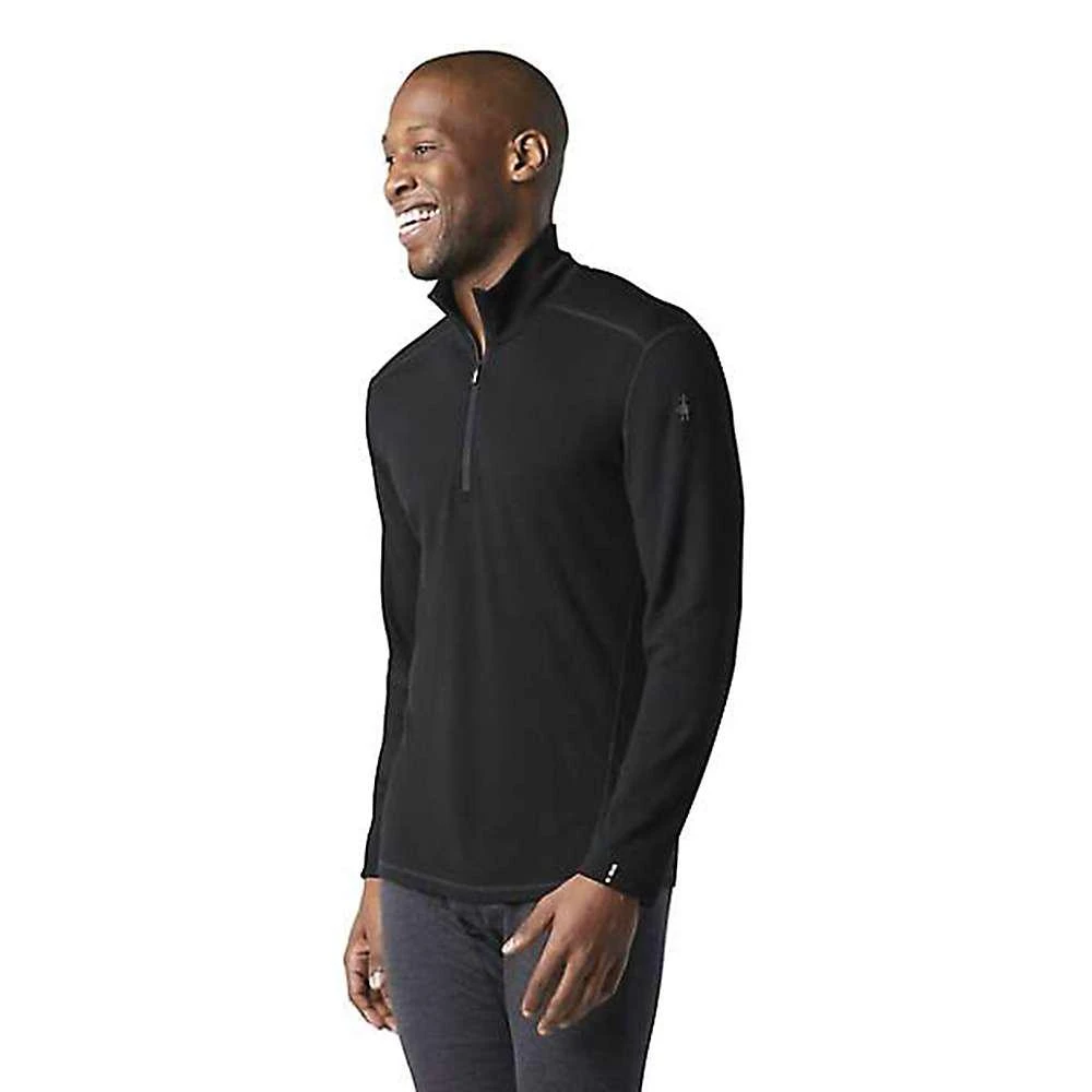 商品SmartWool|Smartwool Men's Classic Thermal Merino Base Layer 1/4 Zip Boxed,价格¥922,第1张图片