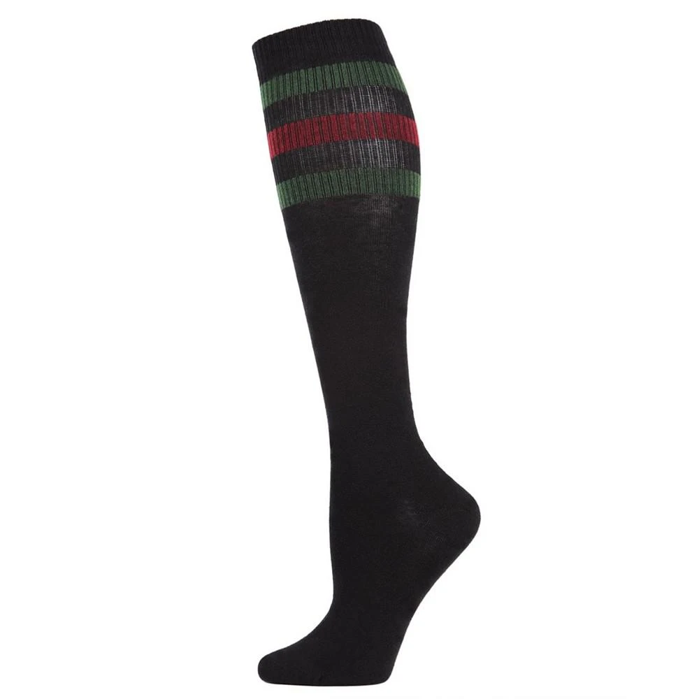 商品Memoi|Mod Stripe Women's Knee High Tube Socks,价格¥148,第1张图片详细描述