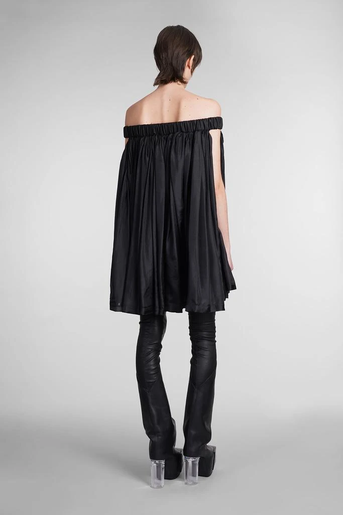 商品Rick Owens|Medusa Tunic Dress In Black Silk,价格¥18598,第3张图片详细描述