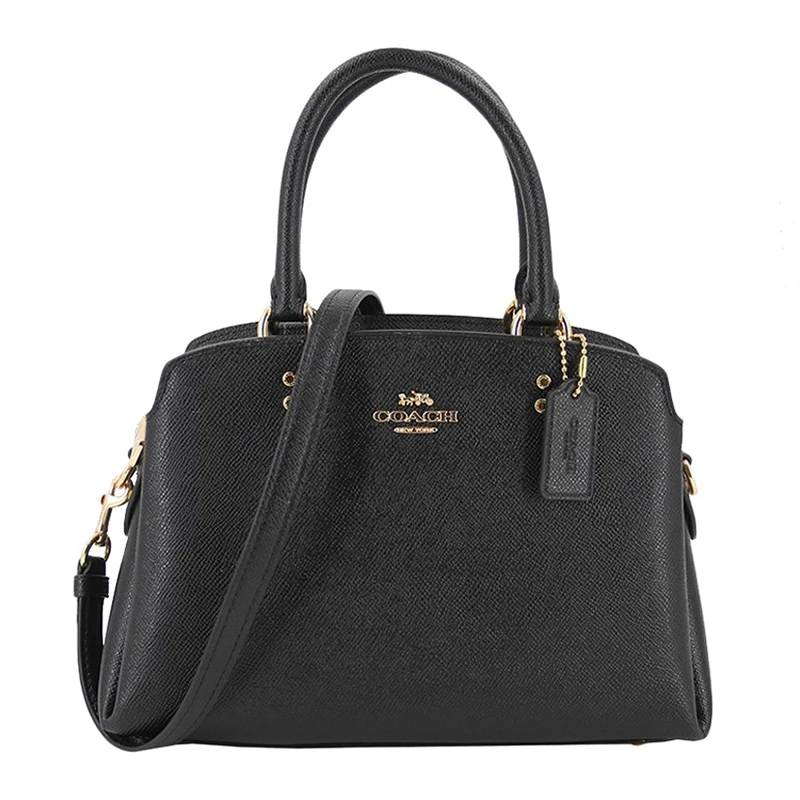 商品Coach|COACH 女士黑色手提包F91146IMBLK,价格¥1354,第1张图片