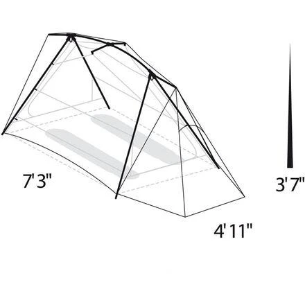 Timberline SQ 2XT Tent: 2-Person 3-Season 商品