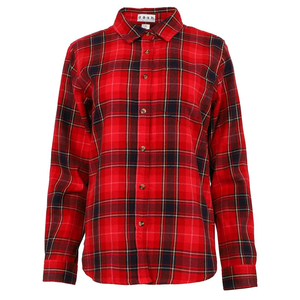 Dash Clothing Women's YD Flannel one Pocket Shirt 商品