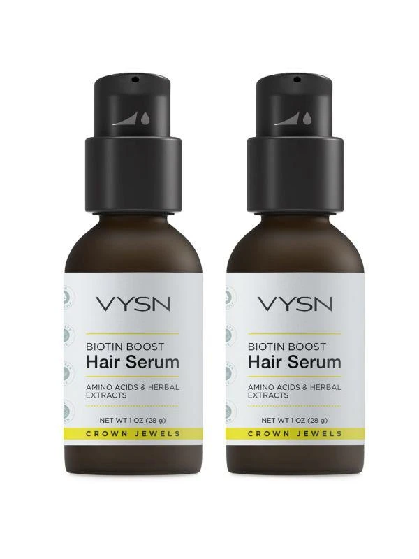 商品vysn|2-Pack Biotin Boost Hair Serum - Amino Acids & Herbal Extracts,价格¥804,第1张图片