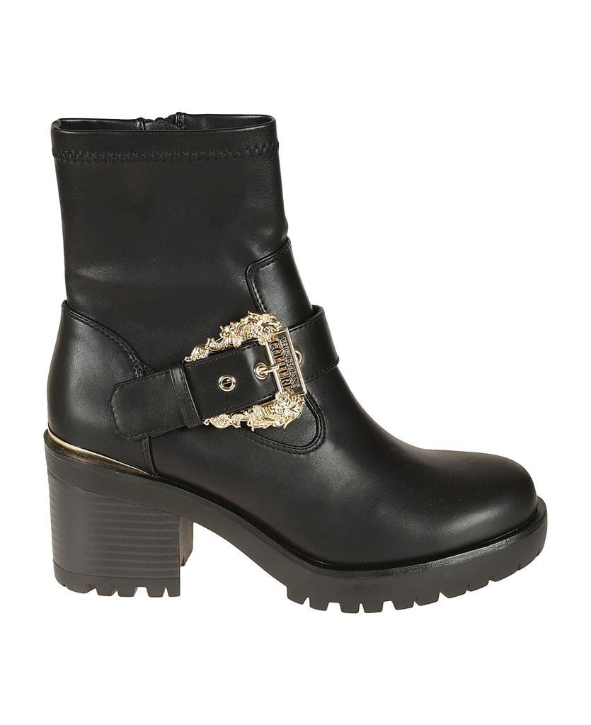 商品Versace|Couture Buckled Side Zip Boots,价格¥1197,第1张图片