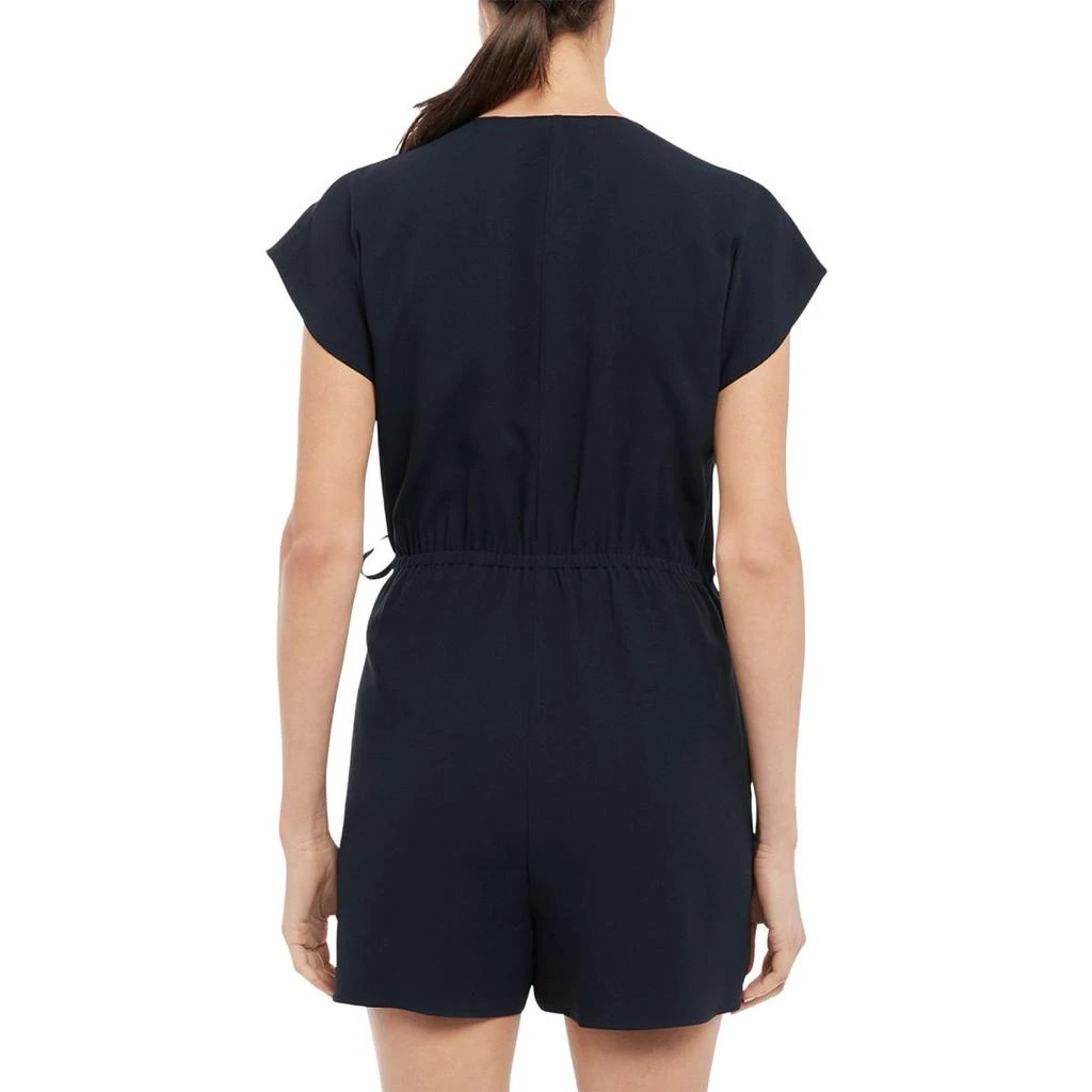 商品Theory|Theory Womens Rosina Crepe Tie Front Romper,价格¥440,第2张图片详细描述