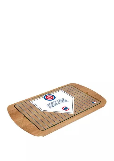 商品Toscana|Mlb Chicago Cubs Billboard Glass Top Serving Tray,价格¥674,第1张图片