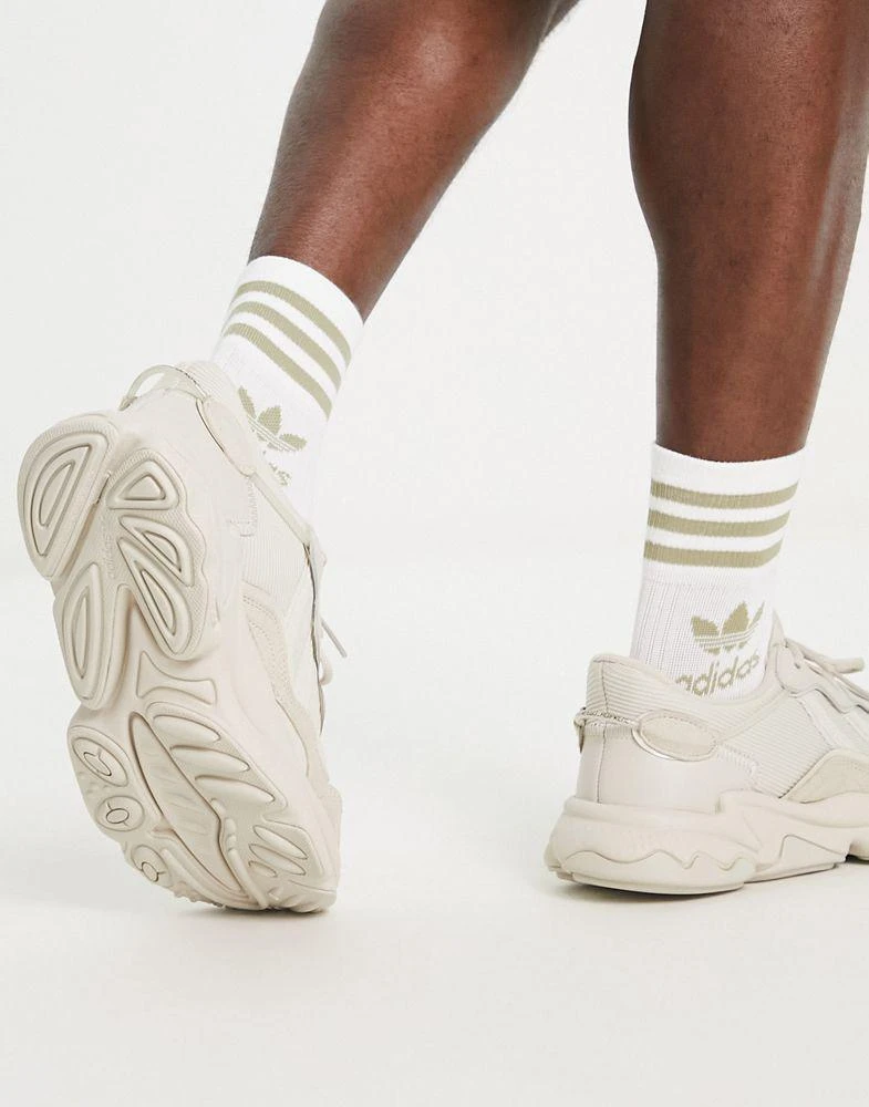 商品Adidas|adidas Originals Ozweego trainers in beige,价格¥663,第3张图片详细描述