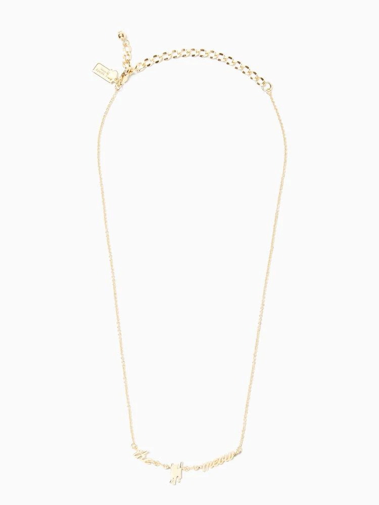 商品Kate Spade|out of the bag cats meow necklace,价格¥215,第3张图片详细描述