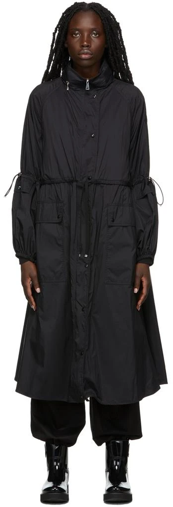 商品Moncler|黑色 Lins 派克大衣,价格¥15545,第1张图片