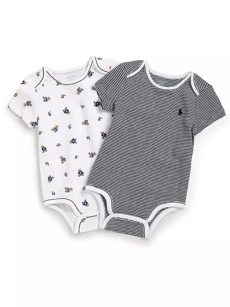 商品Ralph Lauren|Baby Boy's Two-Piece Bodysuit Set,价格¥225,第1张图片