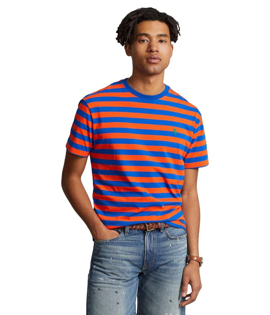 商品Ralph Lauren|Short Sleeve Striped Crew Neck T-Shirt,价格¥364,第1张图片