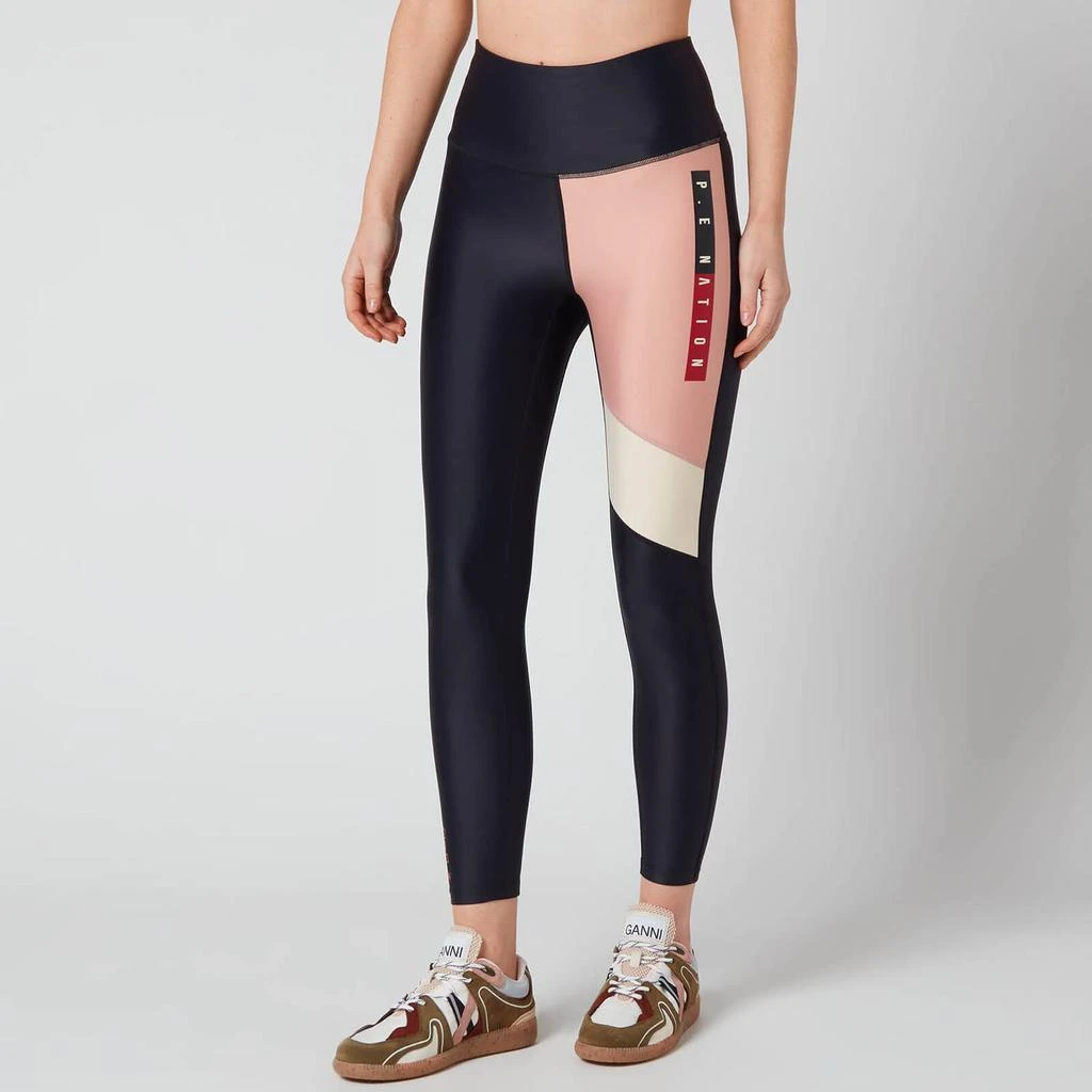 商品The Hut|P.E Nation Women's Inning Leggings - Black,价格¥462,第1张图片