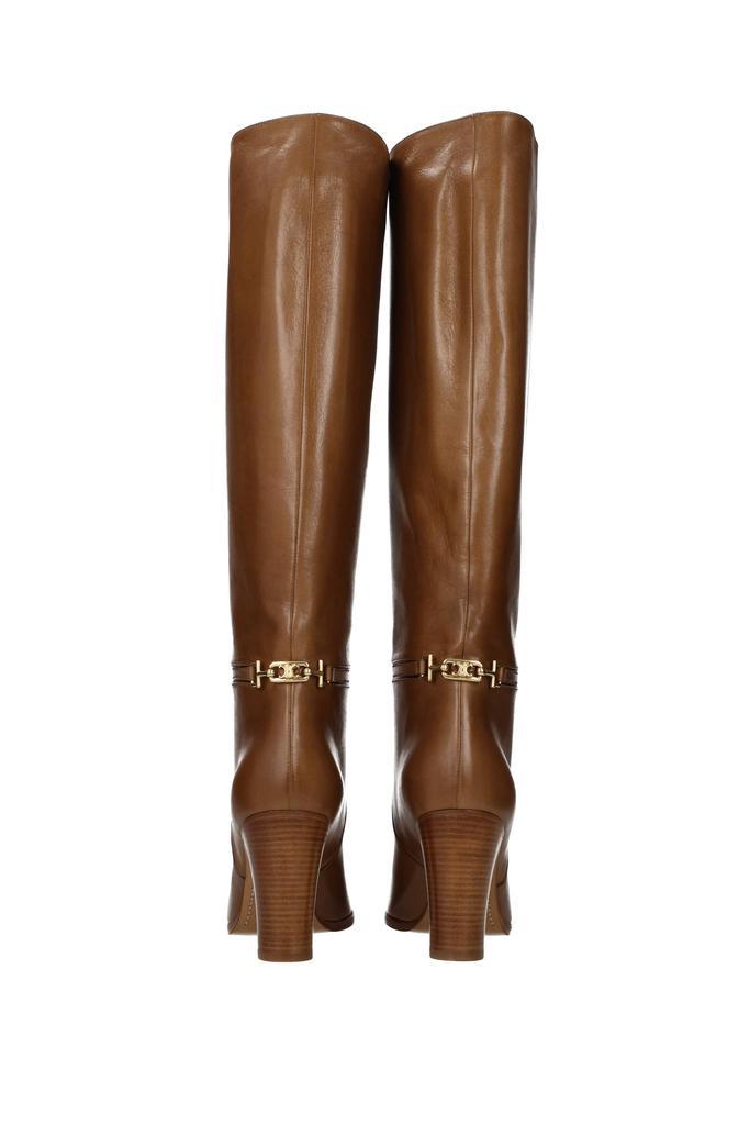 商品Celine|Boots claude Leather Beige Dark Beige,价格¥5723,第7张图片详细描述