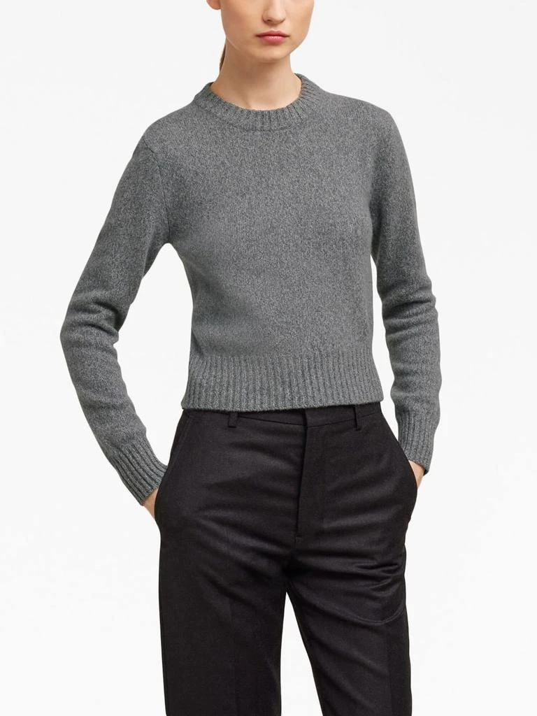 商品AMI|AMI PARIS - Ami De Couer Cashmere Sweater,价格¥3013,第3张图片详细描述