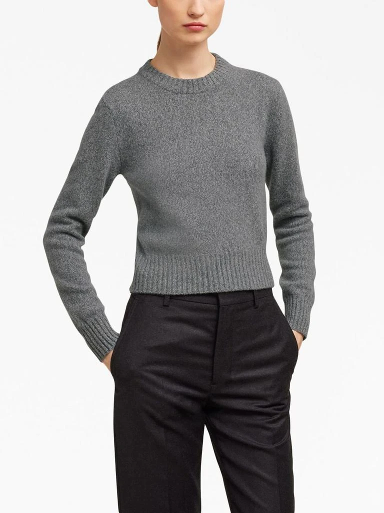 商品AMI|AMI PARIS - Ami De Couer Cashmere Sweater,价格¥3068,第3张图片详细描述