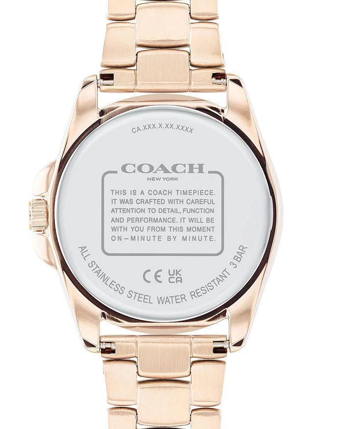 商品Coach|Women's Greyson Bracelet Watch, 36mm,价格¥1429,第3张图片详细描述