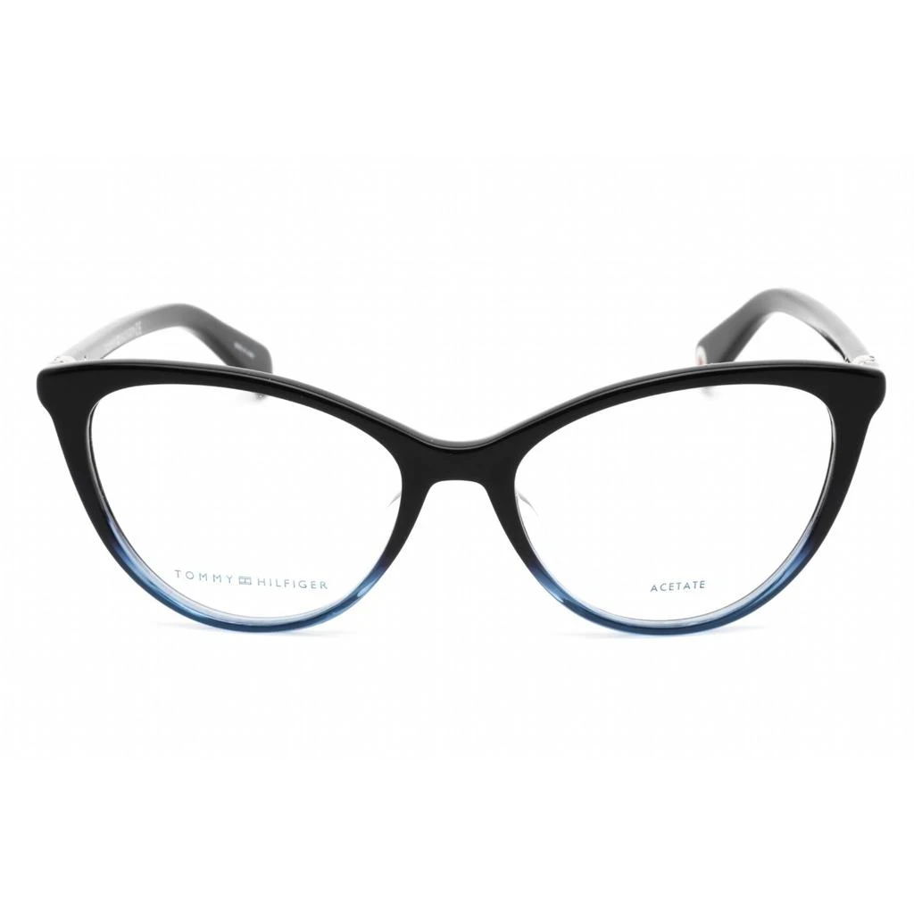 商品Tommy Hilfiger|Tommy Hilfiger Women's Eyeglasses - Cat Eye Blue Azure Plastic Frame | TH 1775 ZX9,价格¥324,第2张图片详细描述