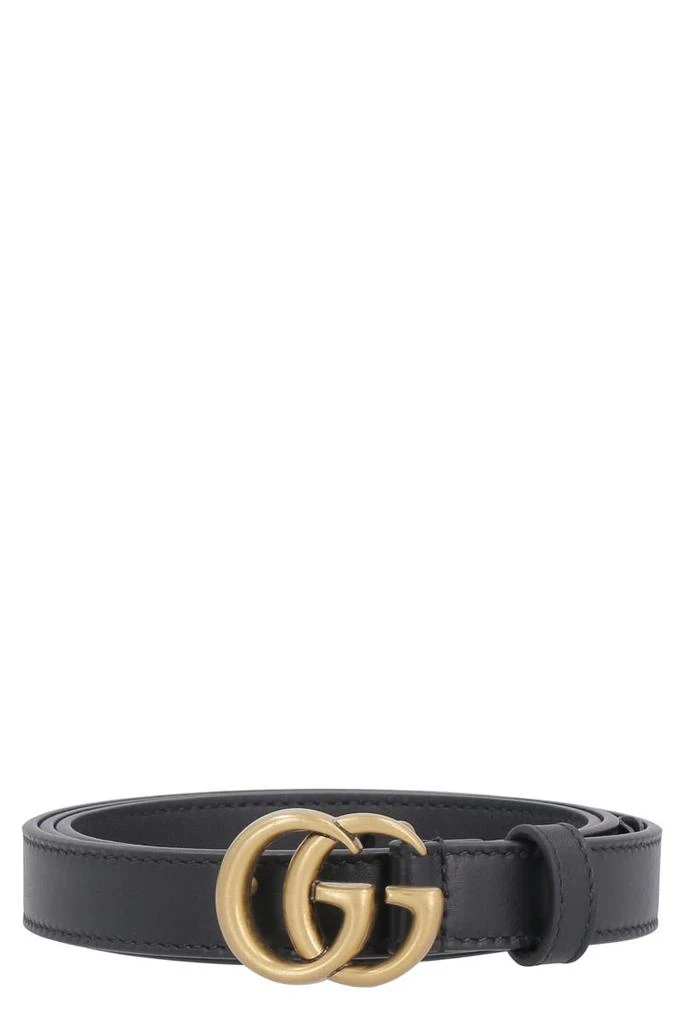 商品Gucci|Gucci Gg Buckle Leather Belt,价格¥3018,第3张图片详细描述