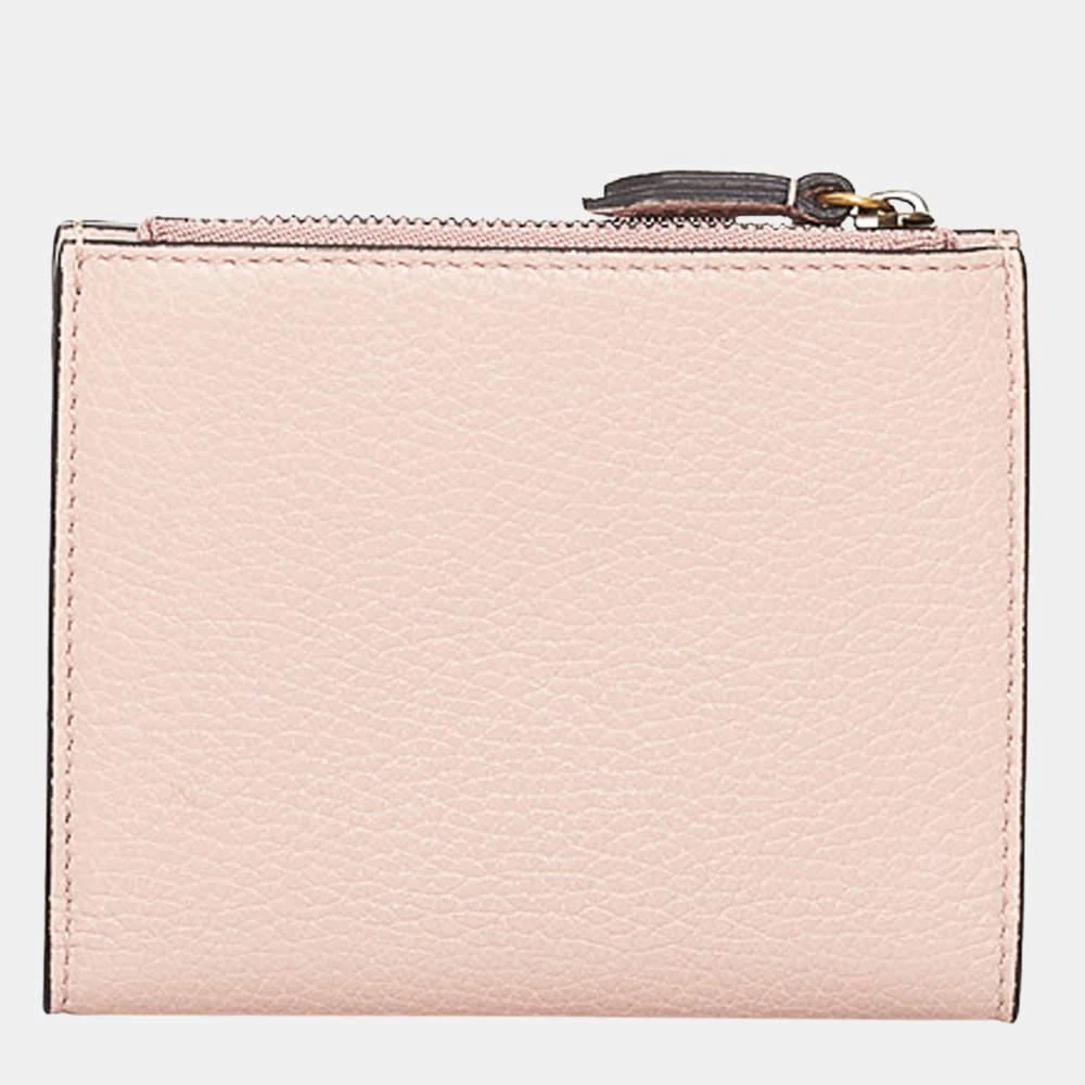 商品[二手商品] Gucci|Gucci Pink Blind for Love Leather Small Wallet,价格¥4394,第3张图片详细描述