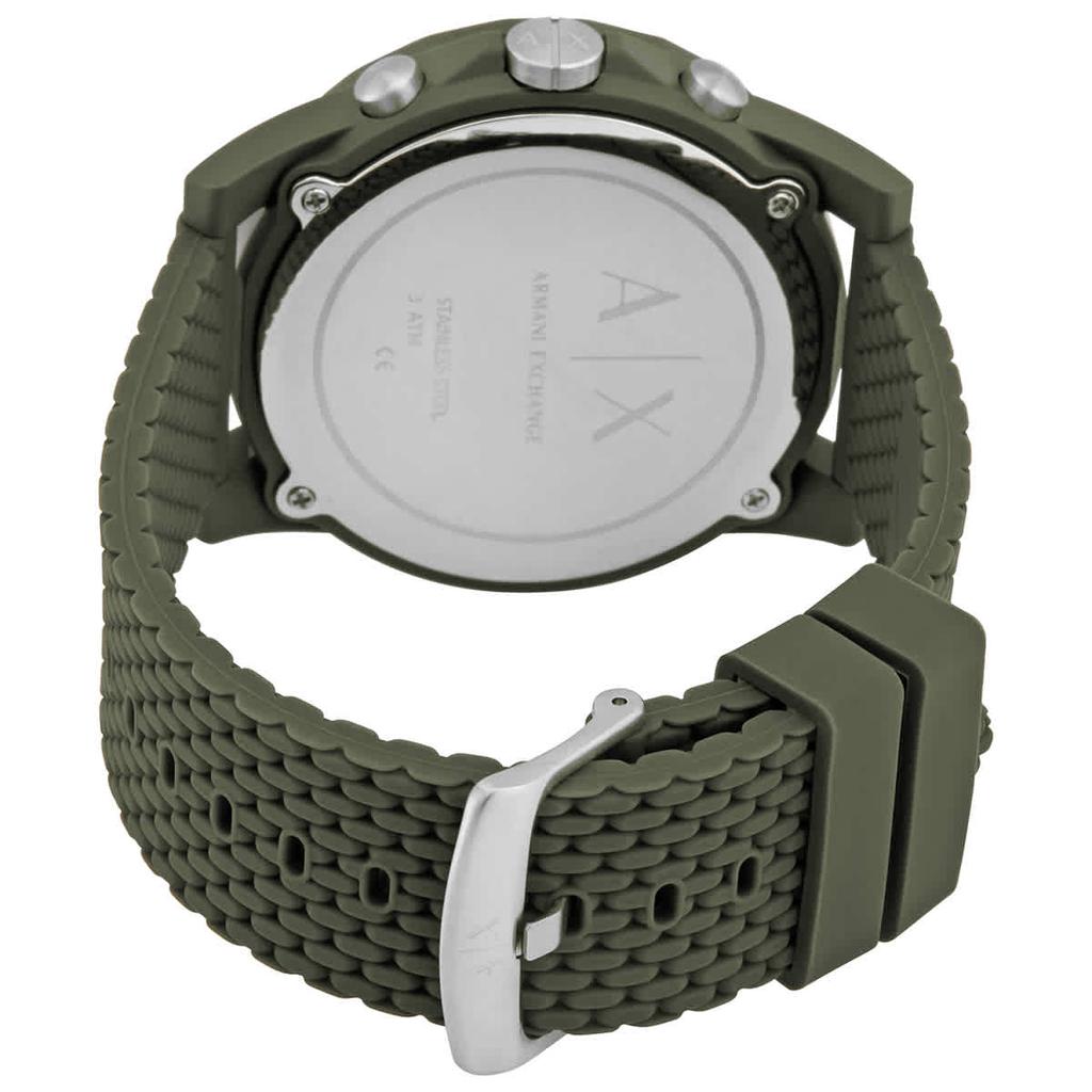 Armani Exchange Chronograph Quartz Green Dial Mens Watch AX1346商品第3张图片规格展示