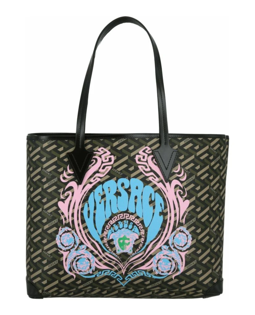 商品Versace|La Greca Medusa Music Tote,价格¥6925,第1张图片