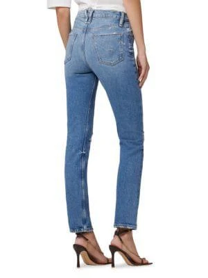 商品Hudson|Holly High Rise Straight Leg Denim Jeans,价格¥712,第2张图片详细描述