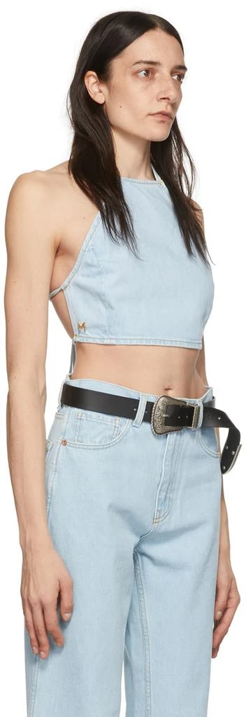 商品Magda Butrym|Blue Cotton Tank Top,价格¥540,第2张图片详细描述