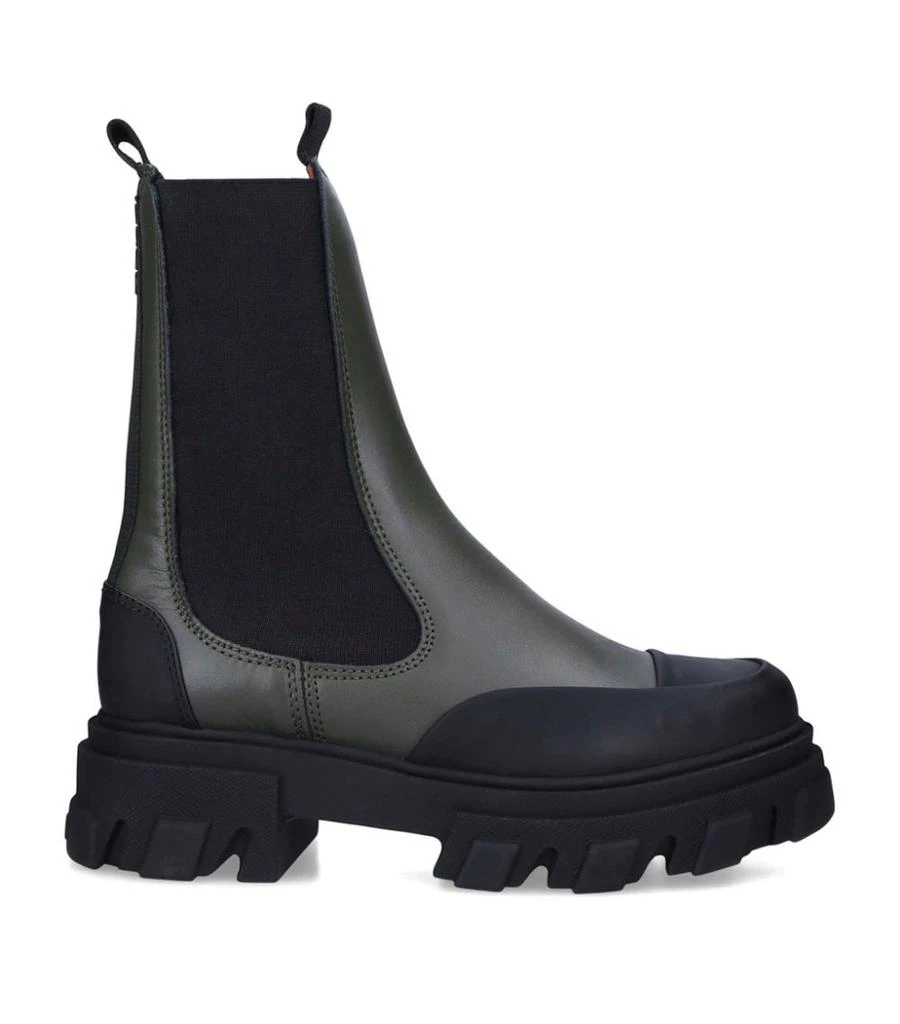 商品Ganni|Leather XL Chelsea Boots,价格¥2599,第3张图片详细描述