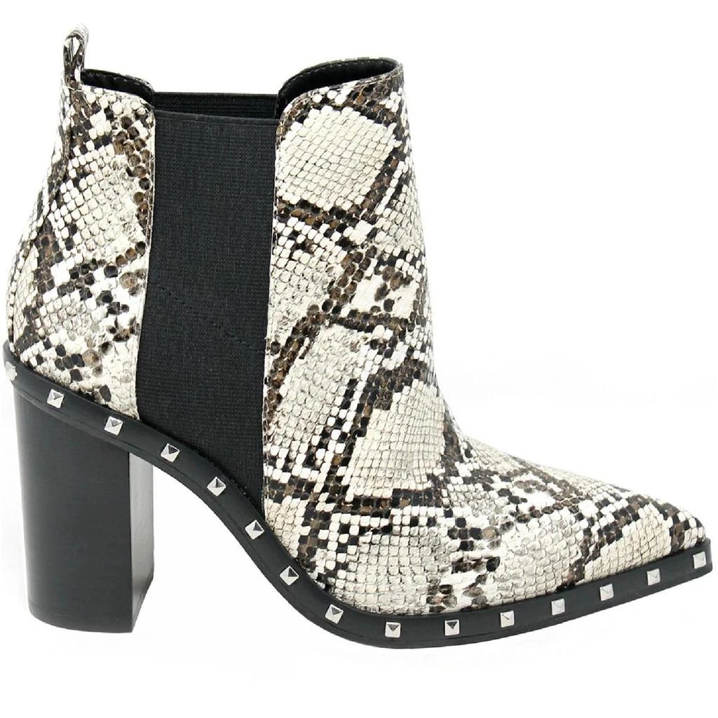商品Charles David|Charles by Charles David Womens Duke Embossed Studded Chelsea Boots,价格¥139,第1张图片