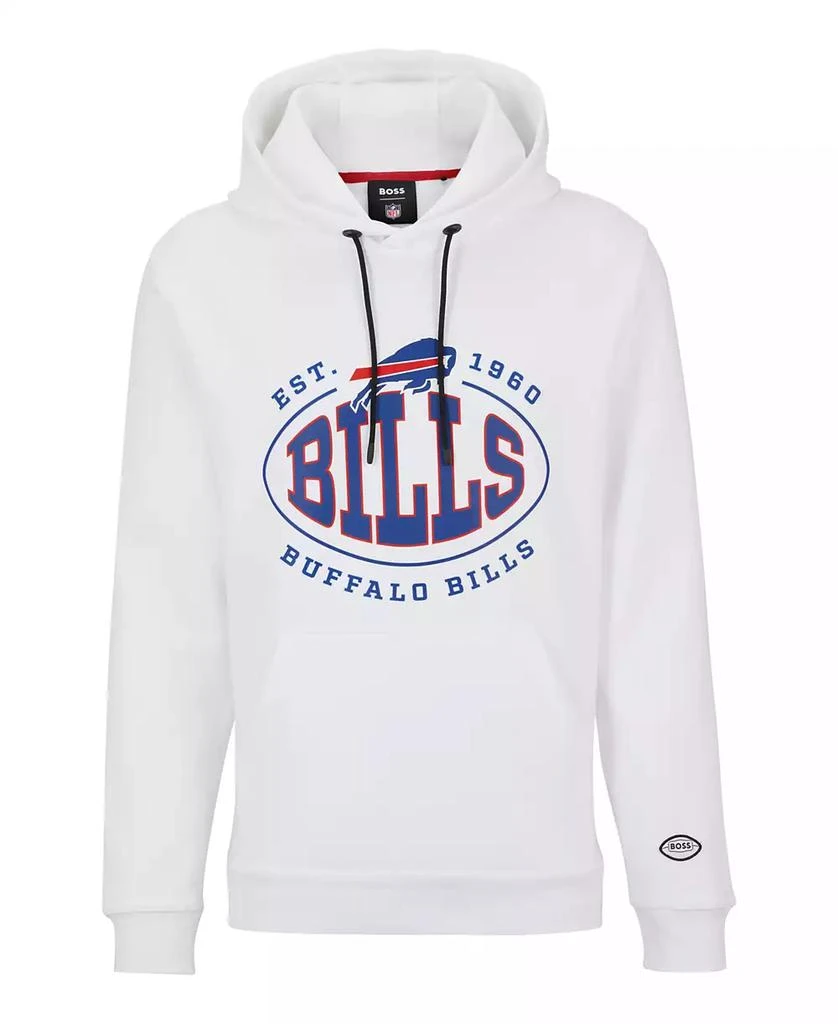 商品Hugo Boss|Men's BOSS x Buffalo Bills NFL Hoodie,价格¥619,第3张图片详细描述