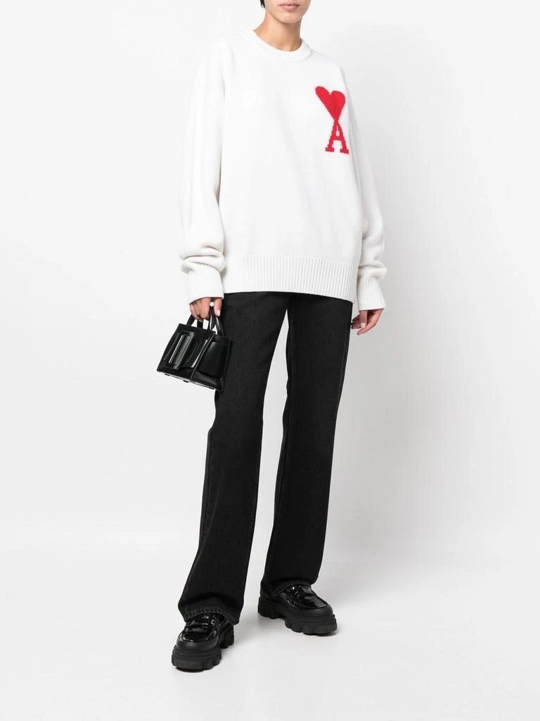 商品AMI|AMI PARIS Ami de Coeur wool jumper,价格¥2719,第2张图片详细描述