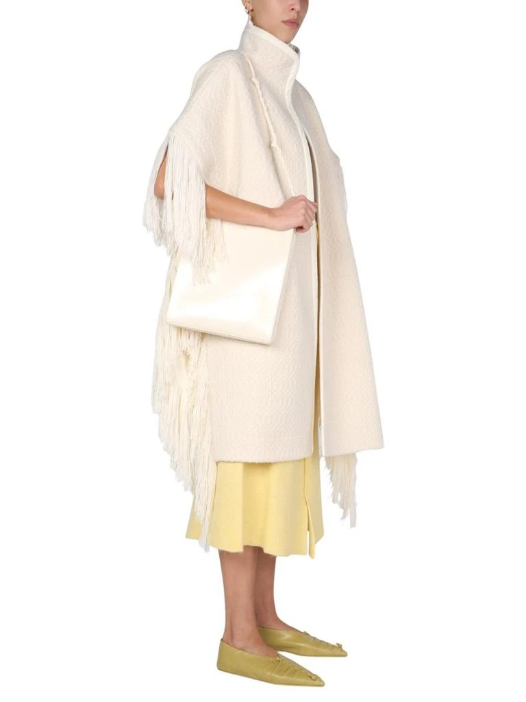 商品Jil Sander|Jil sander women's white other materials trench coat,价格¥11531,第1张图片