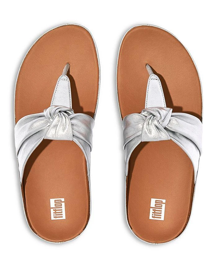 商品FitFlop|Women's Twiss II Knot Strap Sandals,价格¥902,第3张图片详细描述