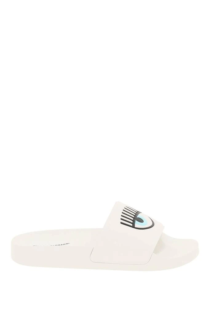 商品Chiara Ferragni|Chiara Ferragni eyestar Rubber Slides,价格¥937,第1张图片