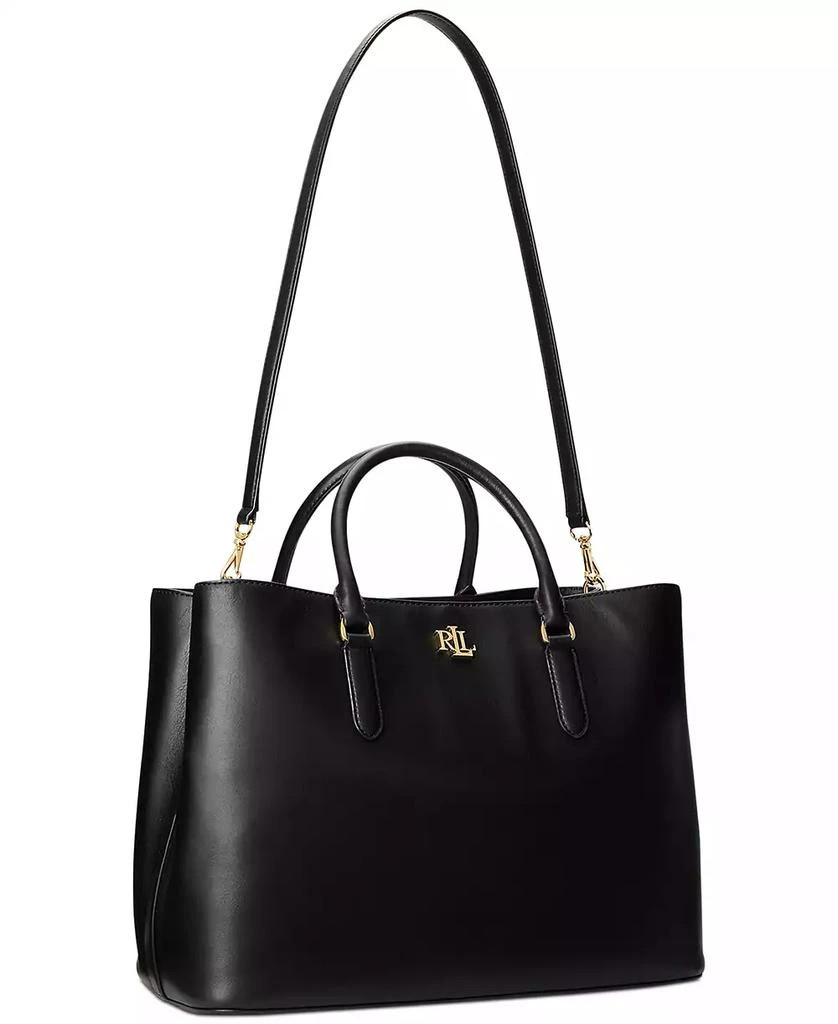 商品Ralph Lauren|Women's Full-Grain Smooth Leather Large Marcy Satchel,价格¥3639,第5张图片详细描述