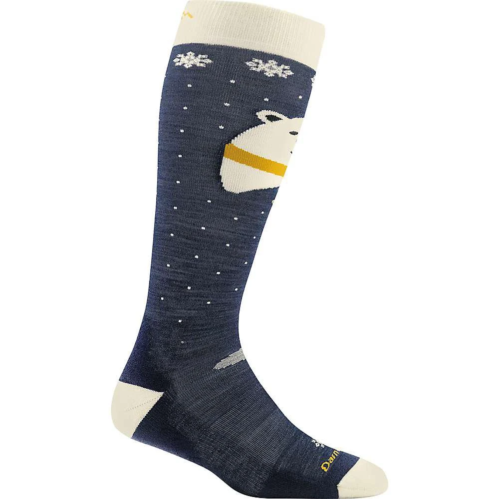 商品Darn Tough Vermont|Darn Tough Kids' Polar Bear Over The Calf Cushion Sock,价格¥64,第1张图片