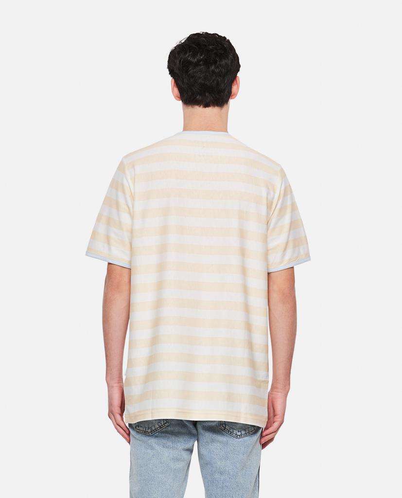 SUNNEI X BIFFI striped cotton t-shirt商品第3张图片规格展示