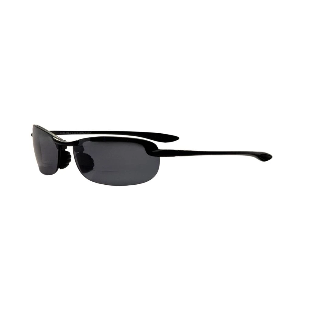 商品Maui Jim|Men's Makaha 64 mm Black Reading Sunglasses,价格¥1573,第1张图片